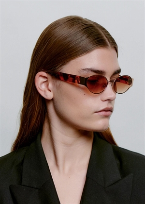 Bella solbrille Rosegold Havana A.Kjærbede 